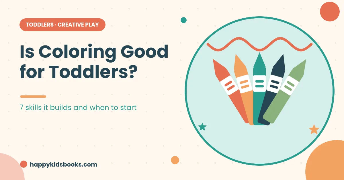 Is coloring good for toddlers