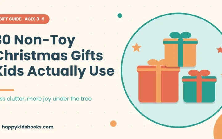 Non-toy Christmas gift ideas for kids