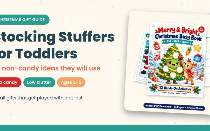 Stocking stuffers for toddlers: 25 non-candy ideas for ages 2 to 5